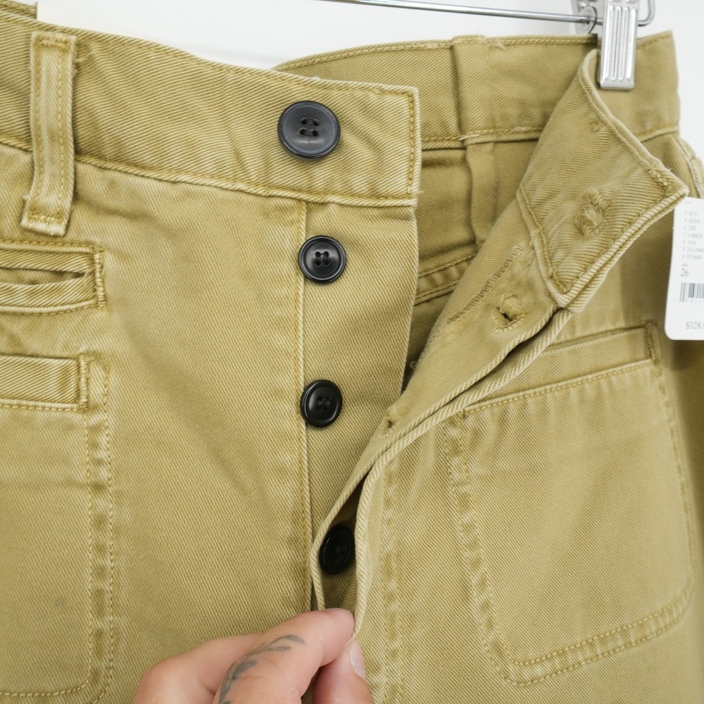Citizens of Humanity Horseshoe Jean Women 26 Larkin Tan Vintage Welt High Rise - Picture 10 of 13